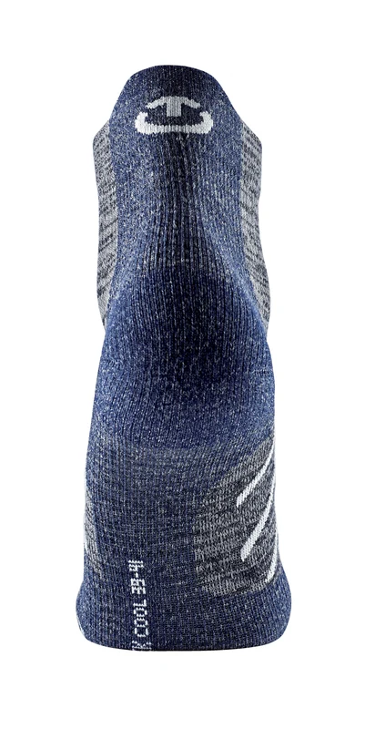 Set of 2 pairs - Trekking socks - Trekking Cool Ankle Unisex grey/white - Image 3