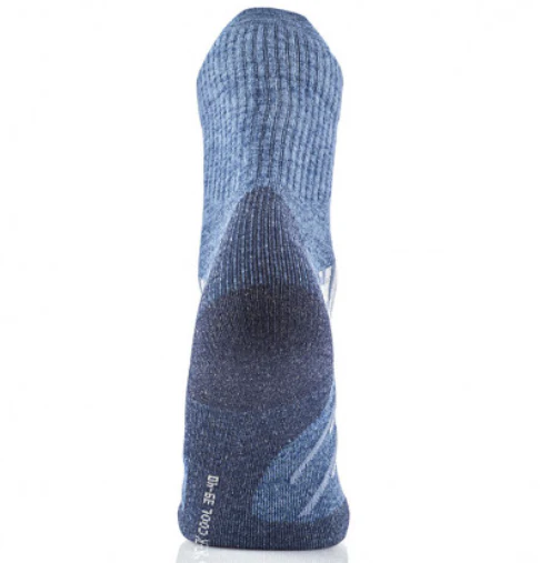 Set of 2 pairs - Trekking socks - Trekking Cool Crew Women blue/white - Image 4