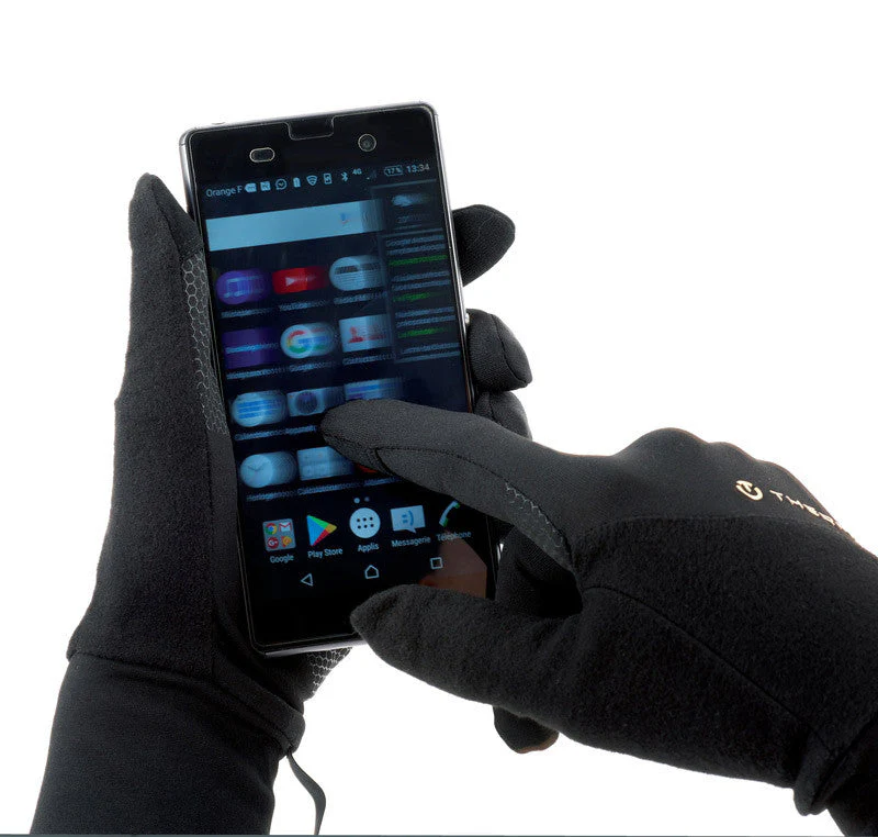 Thin tactile multi-activity gloves - Active Light Tech black - Image 3